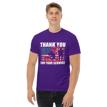 Thank You For Your Service Tee - Simply Great Gear