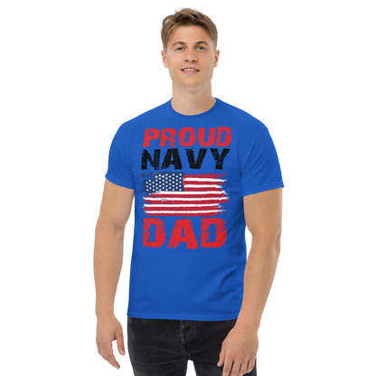 Proud Navy Dad Classic Tee - Simply Great Gear