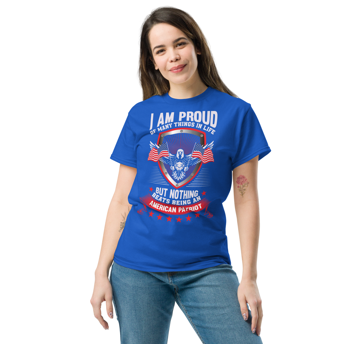 Proud Patriot Unisex classic tee - Simply Great Gear