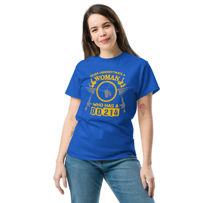 Woman DD214 classic tee - Simply Great Gear