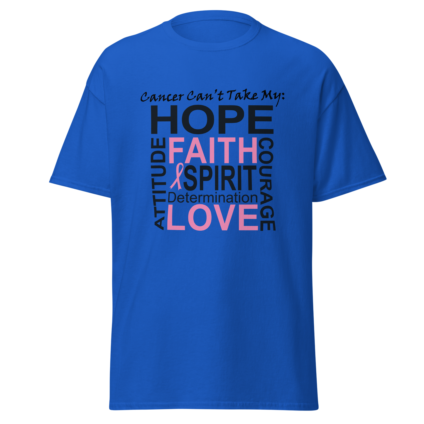 Breast Cancer Awareness Hope & Faith Classic Tee