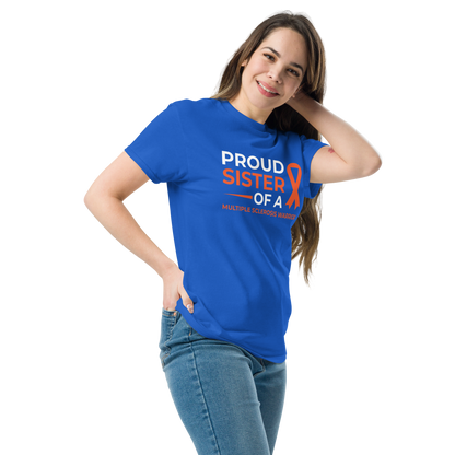 MS Awareness Proud Sister T-Shirt - Simply Great Gear