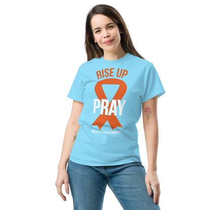 MS Awareness "Rise Up and Pray" T-Shirt - Simply Great Gear