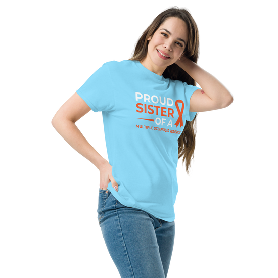 MS Awareness Proud Sister T-Shirt - Simply Great Gear