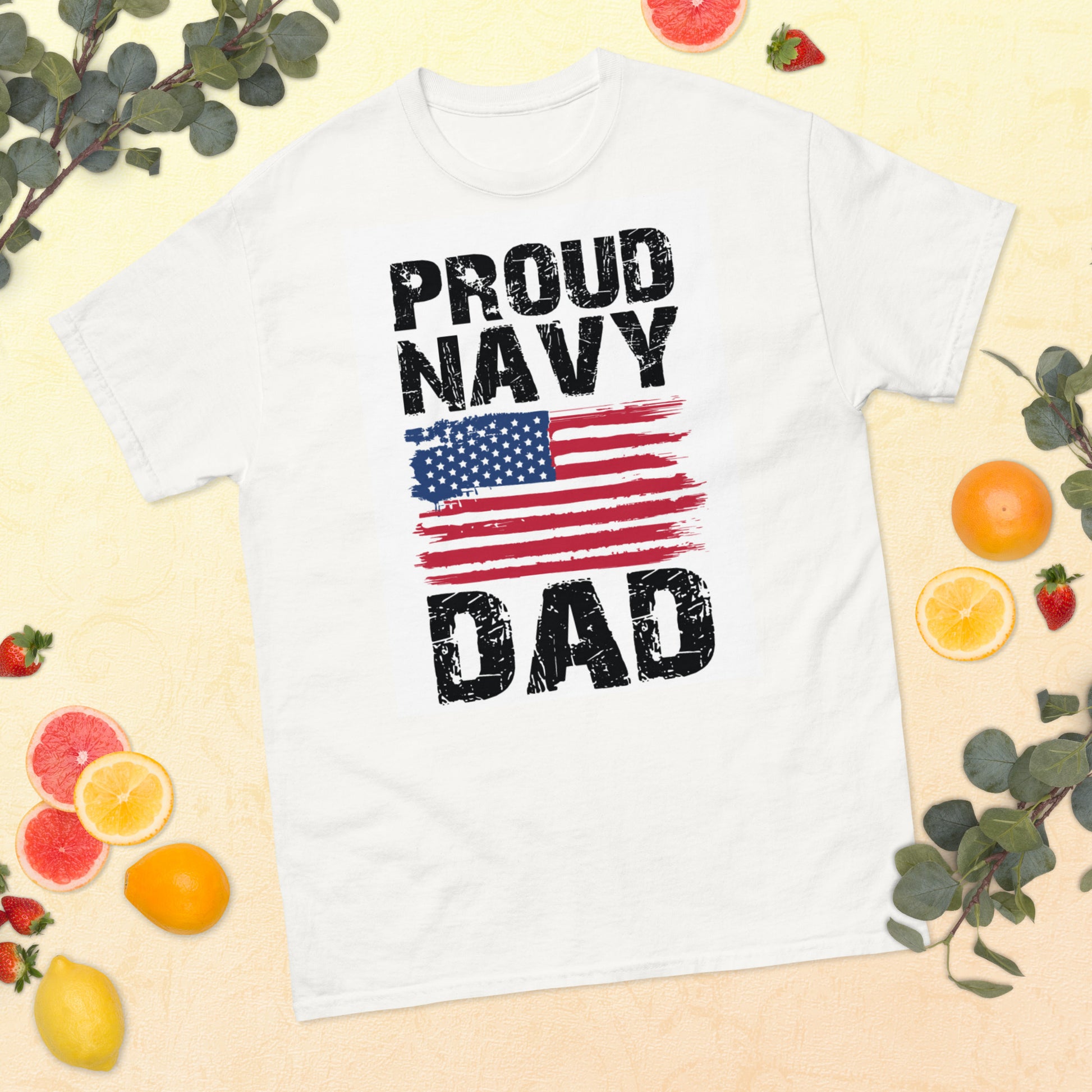 Proud Navy Dad Classic Tee - Simply Great Gear