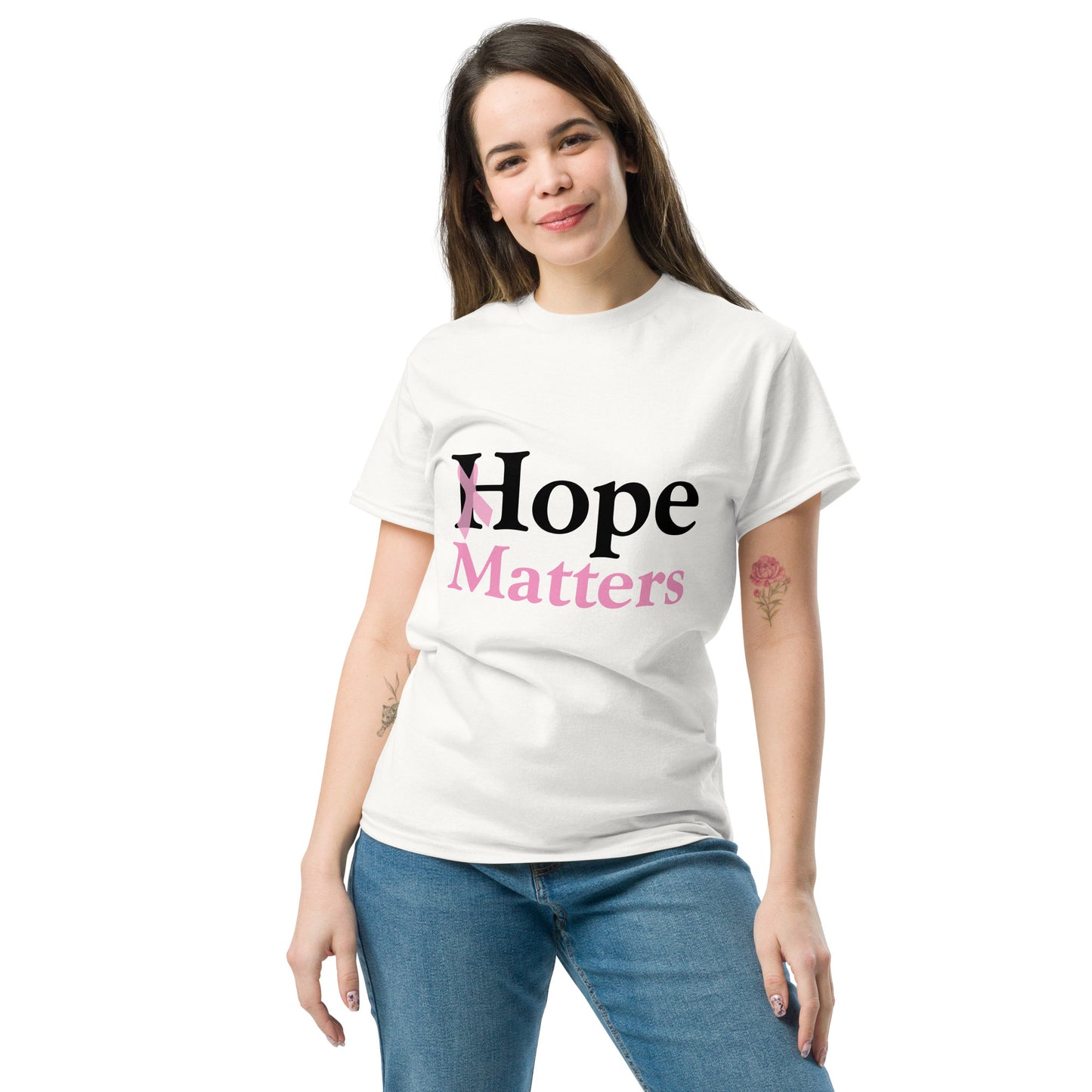 Breast Cancer Hope Matters classic tee - Simply Great Gear