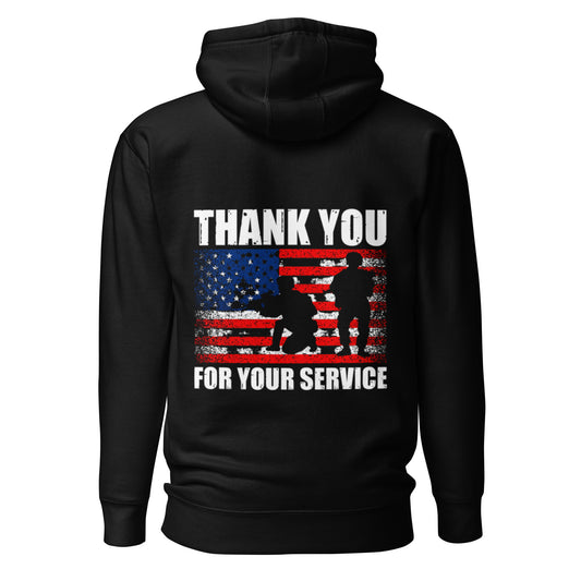 Thank You For Your Service Hoodie - Simply Great Gear