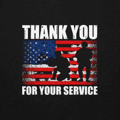 Thank You For Your Service Hoodie - Simply Great Gear