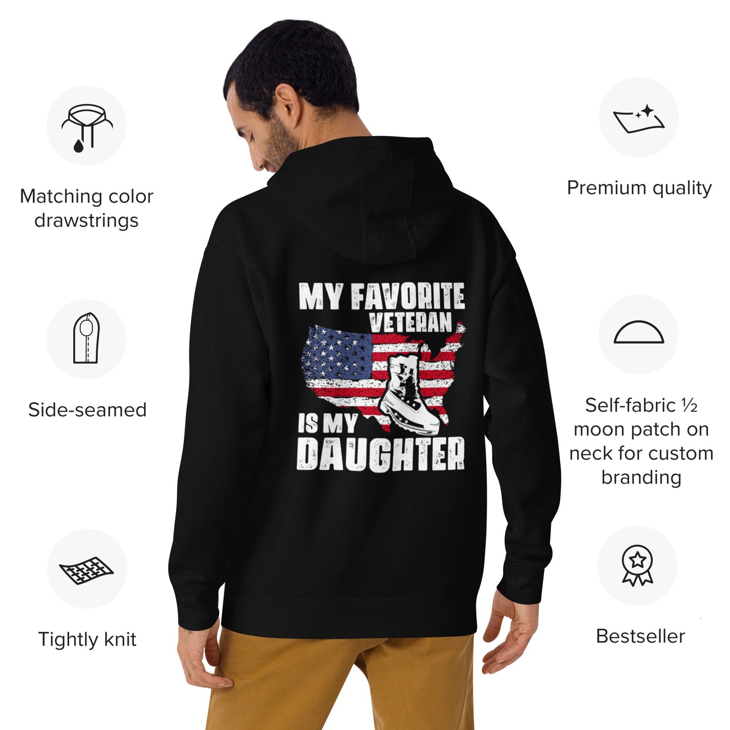 Favorite Veteran Hoodie - Simply Great Gear