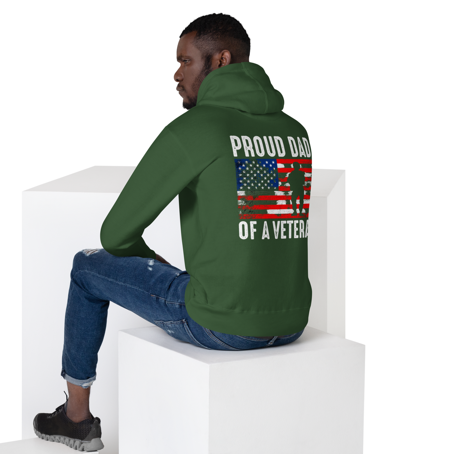 Proud Dad of a Veteran Hoodie - Simply Great Gear