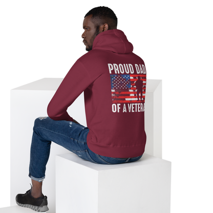 Proud Dad of a Veteran Hoodie - Simply Great Gear