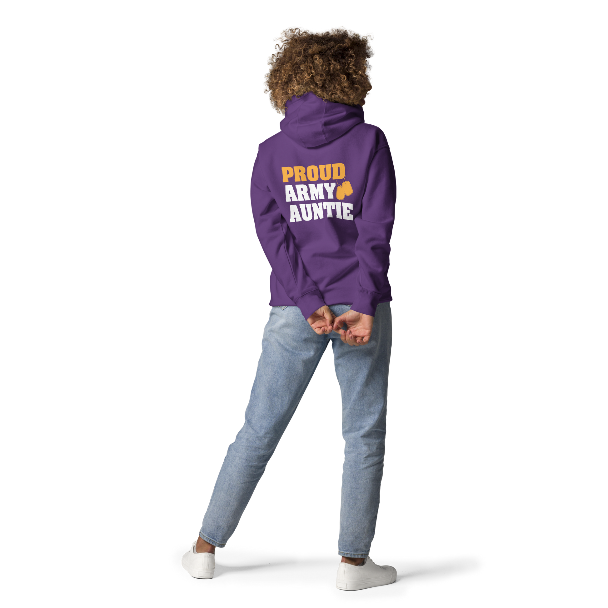 Proud Army Auntie Hoodie - Simply Great Gear