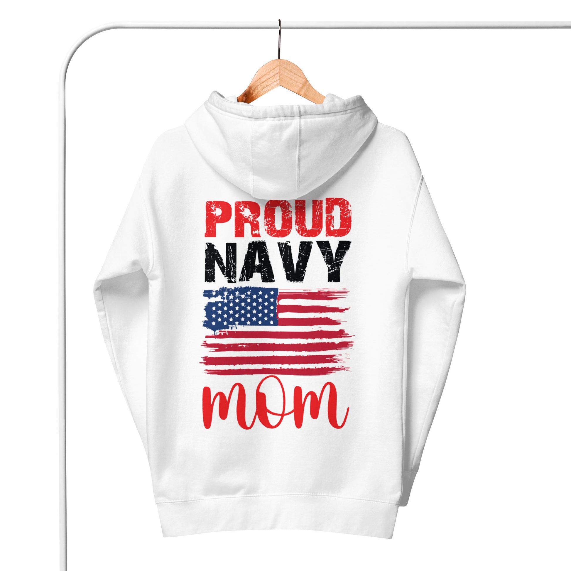 Proud Navy Mom Hoodie - Simply Great Gear