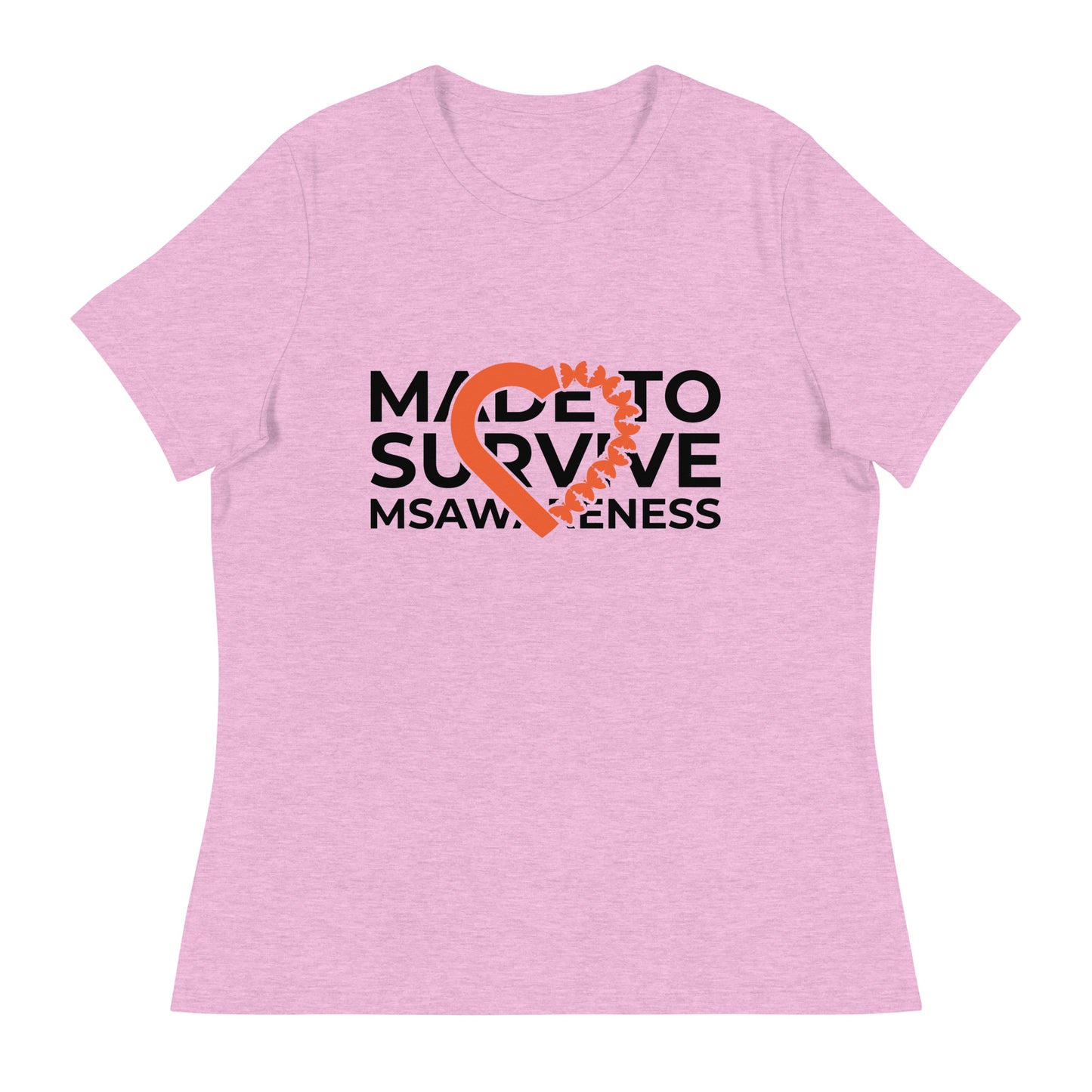 MS Awareness - Made To Survive Relaxed T-Shirt - Simply Great Gear