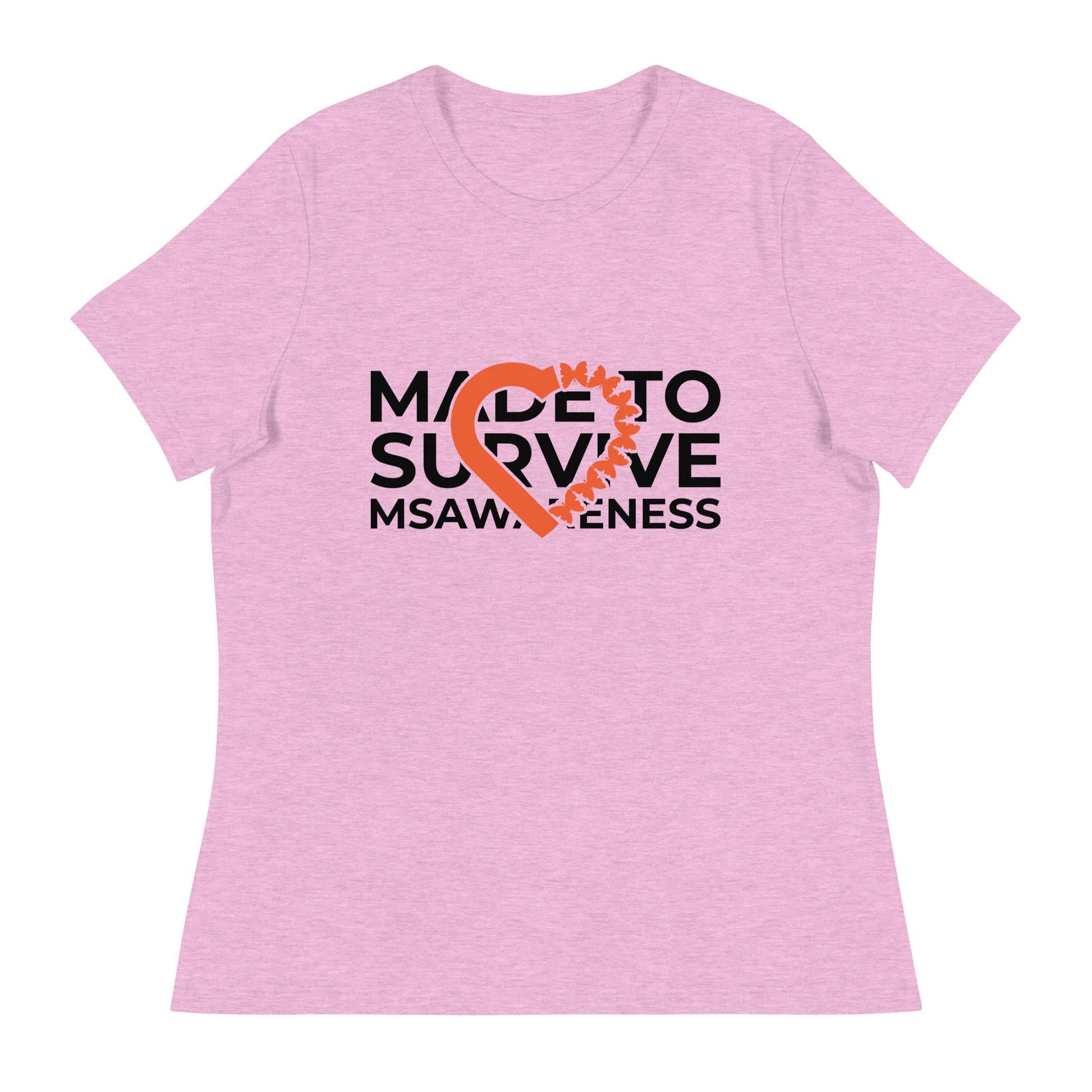 MS Awareness - Made To Survive Relaxed T-Shirt - Simply Great Gear