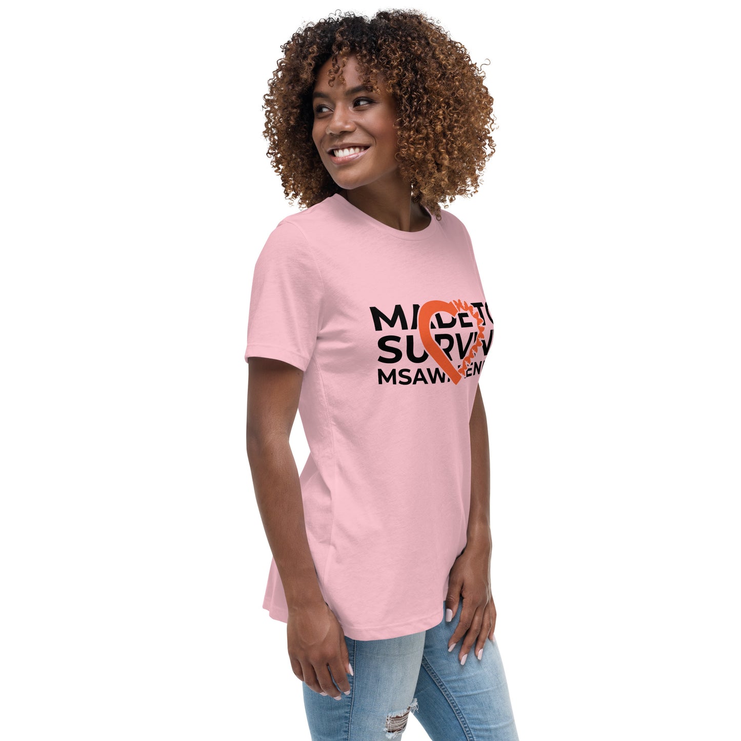 MS Awareness - Made To Survive Relaxed T-Shirt - Simply Great Gear