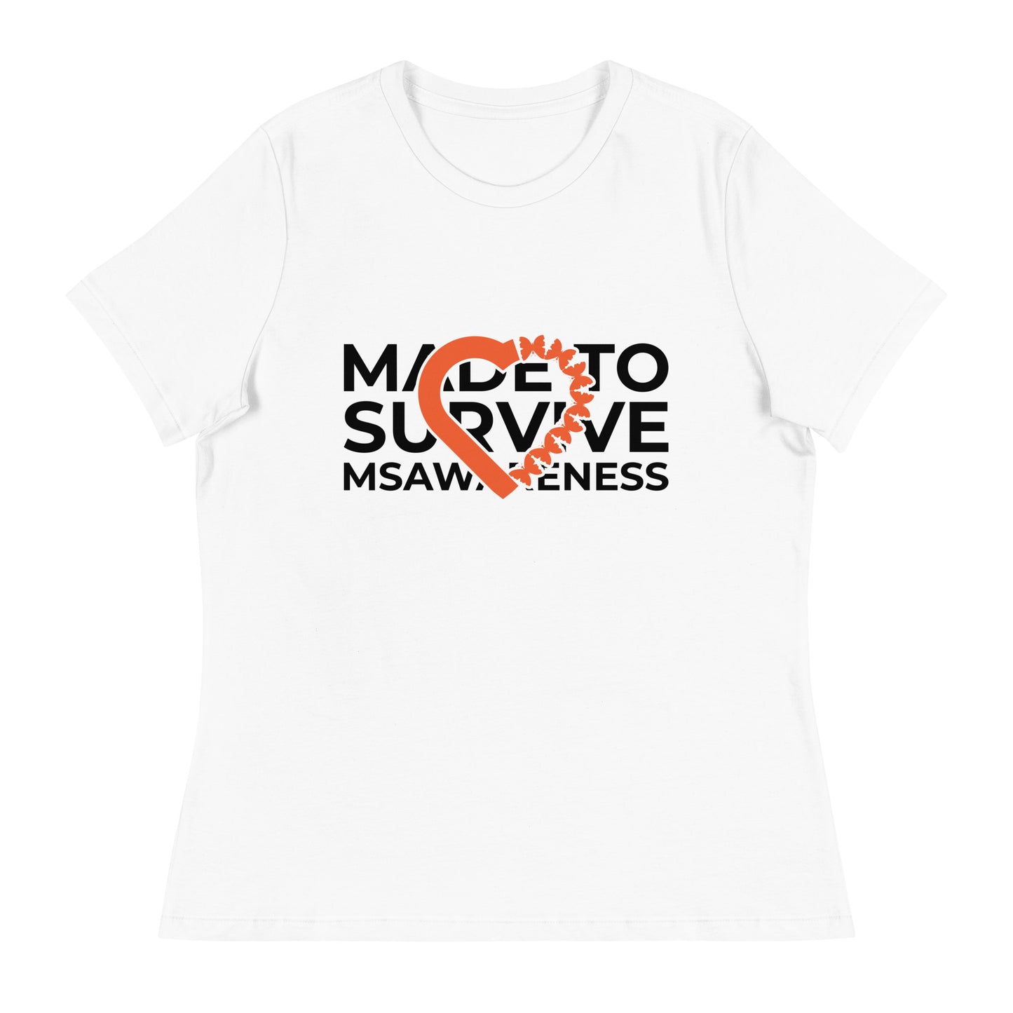 MS Awareness - Made To Survive Relaxed T-Shirt - Simply Great Gear