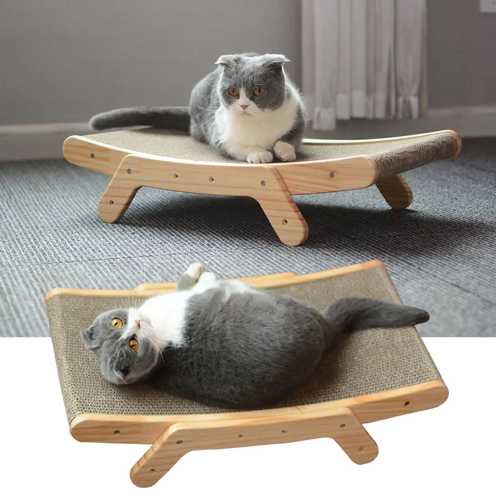 Wooden Cat Scratcher - Simply Great Gear