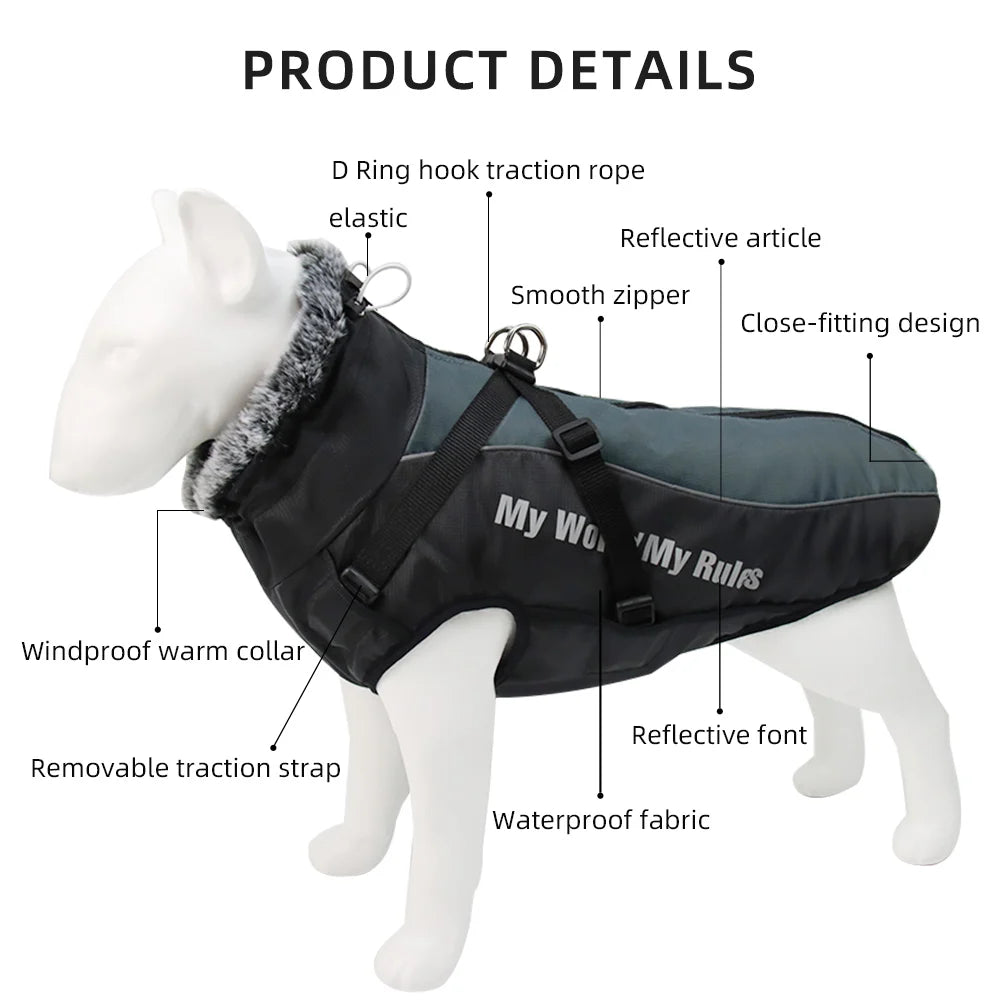 Waterproof Cotton Coat Dogs - Simply Great Gear