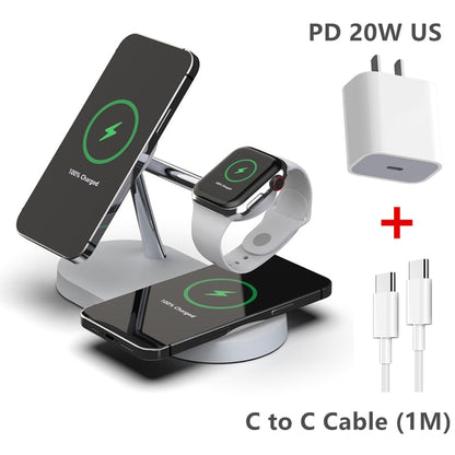 3-in-1 Wireless Magsafe Charger Stand - Simply Great Gear