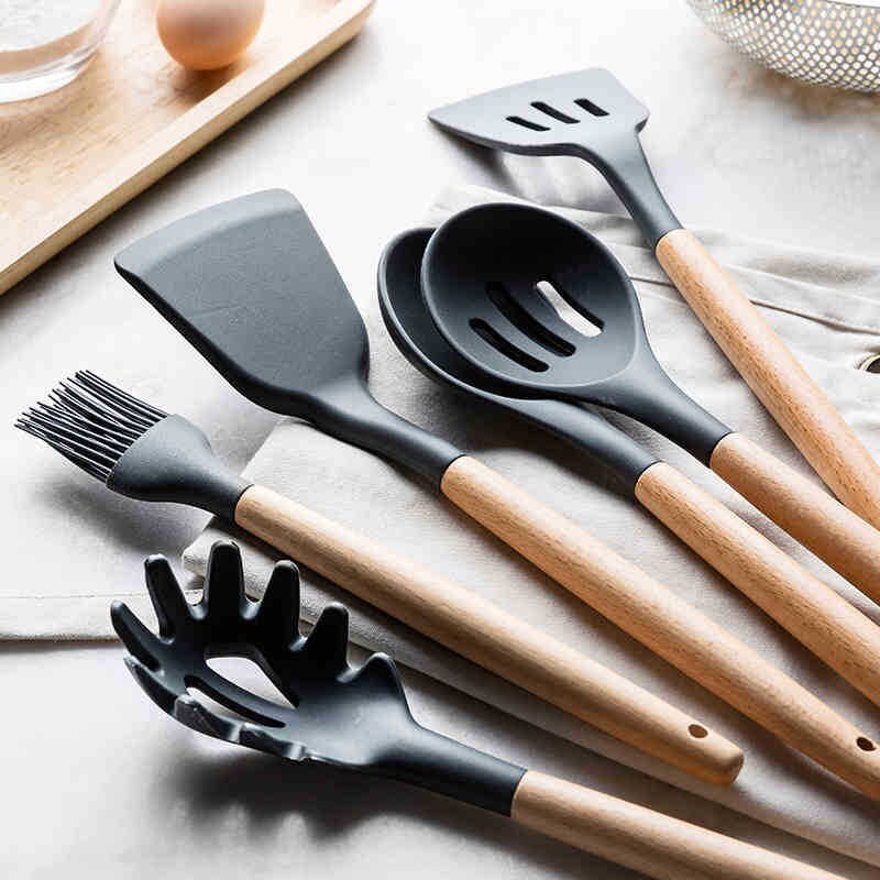 Non Stick Pot Spatula And Spoon - Simply Great Gear