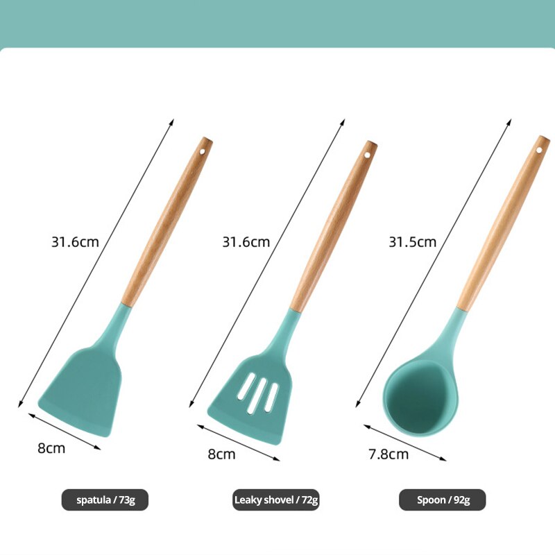 Non Stick Pot Spatula And Spoon - Simply Great Gear