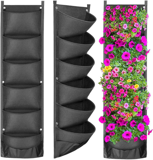 Vertical Hanging Garden Flower Pots - Simply Great Gear