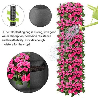 Vertical Hanging Garden Flower Pots - Simply Great Gear